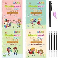 Kit Libros de caligrafia Montessori